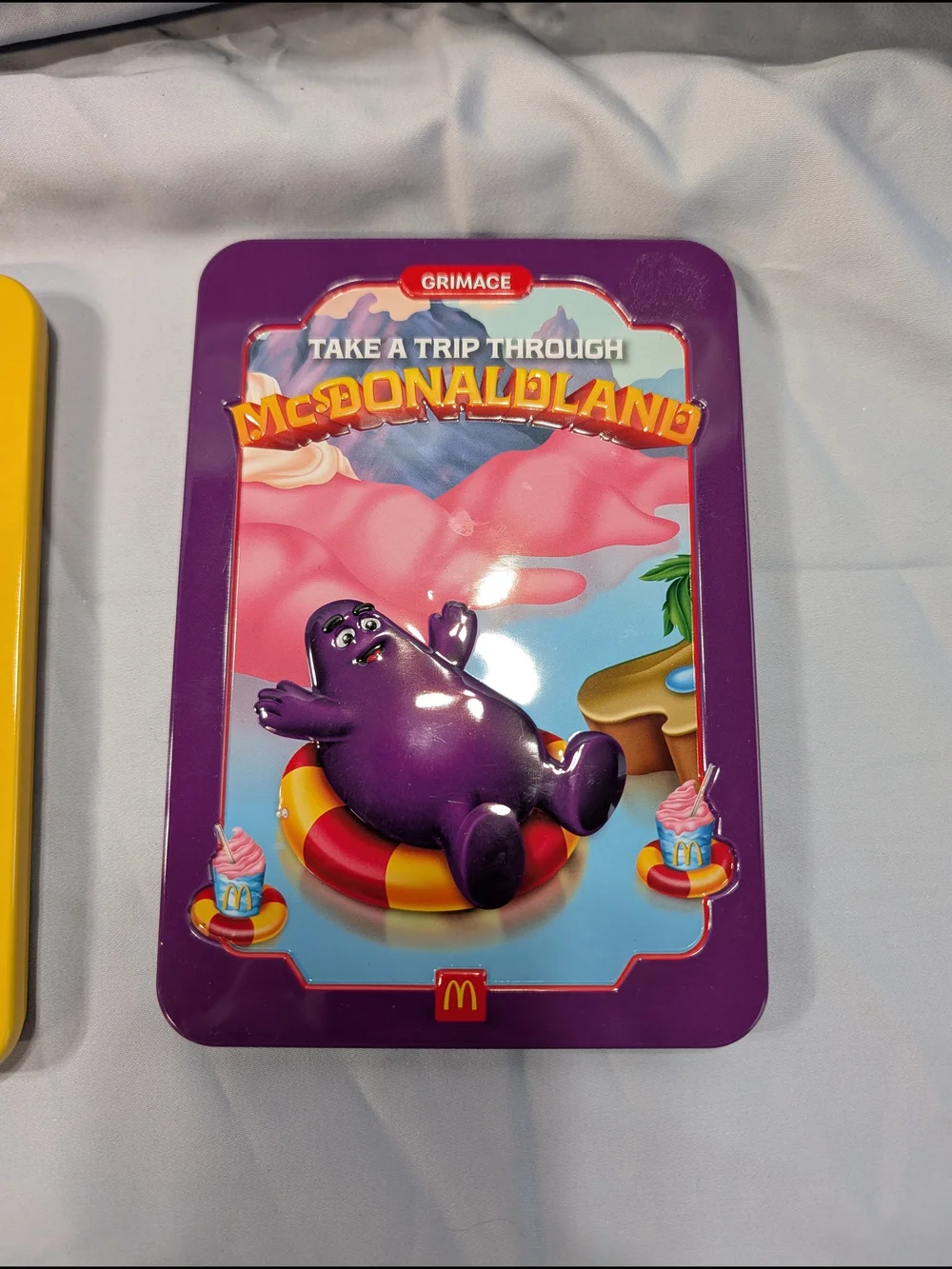 McDonaldland 2025 Hamburglár, Grimace & Mayor McCheese Playset Tins Unused